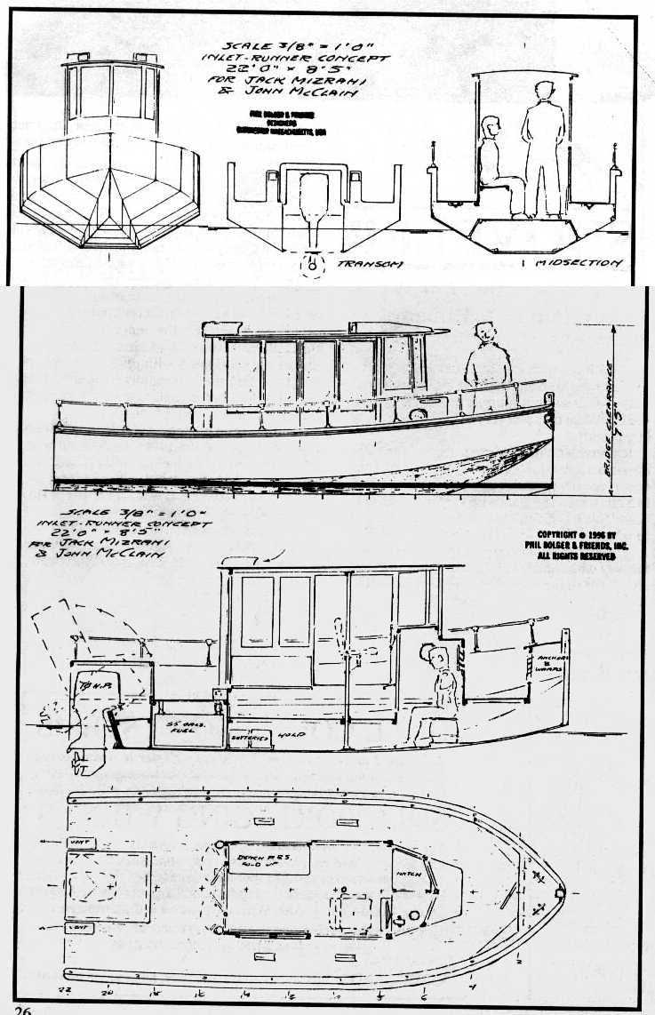 Classic Boat Designs by Bolger and Michalak